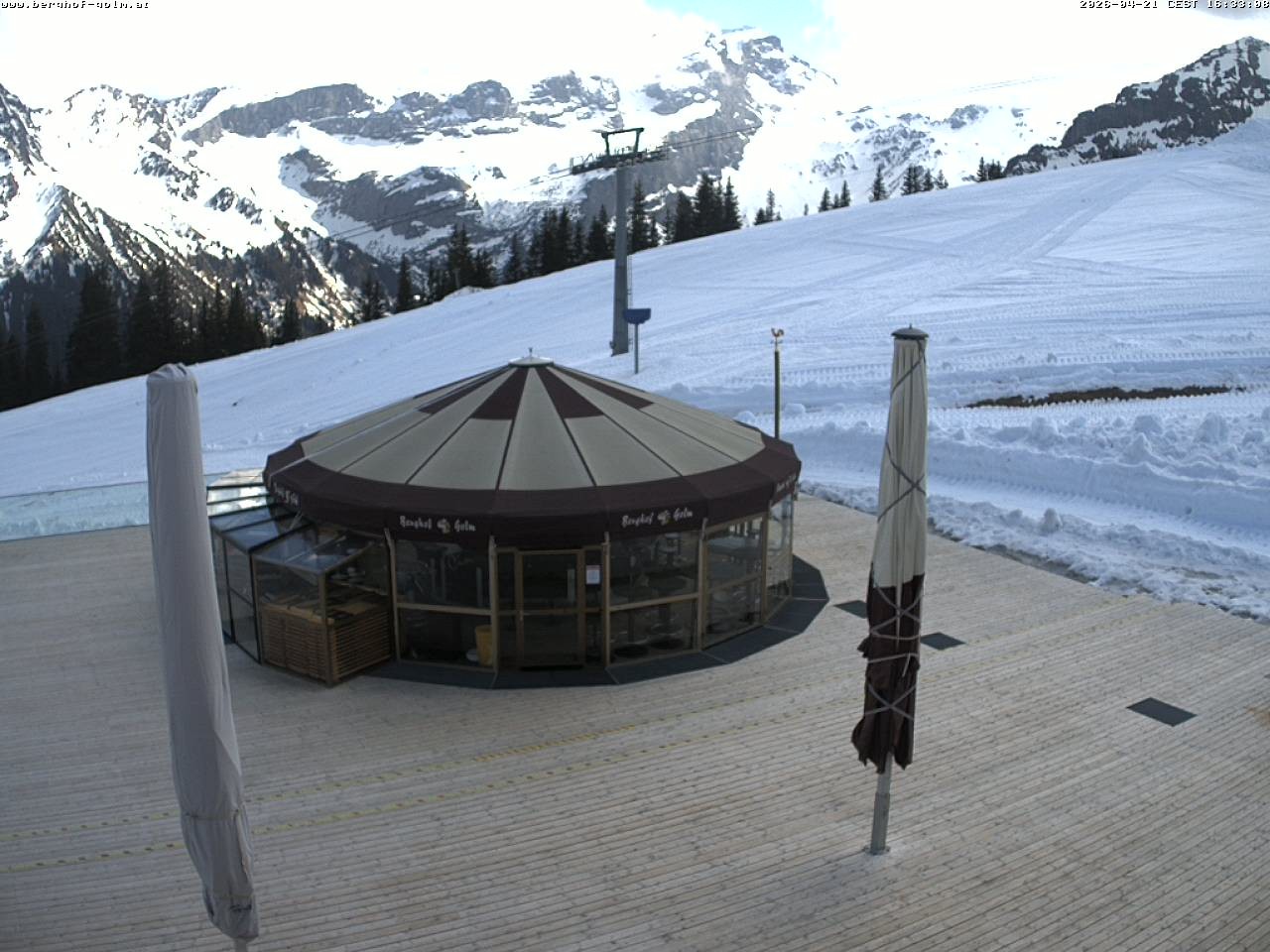 Archiv Foto Webcam Berghof Golm, Vorarlberg