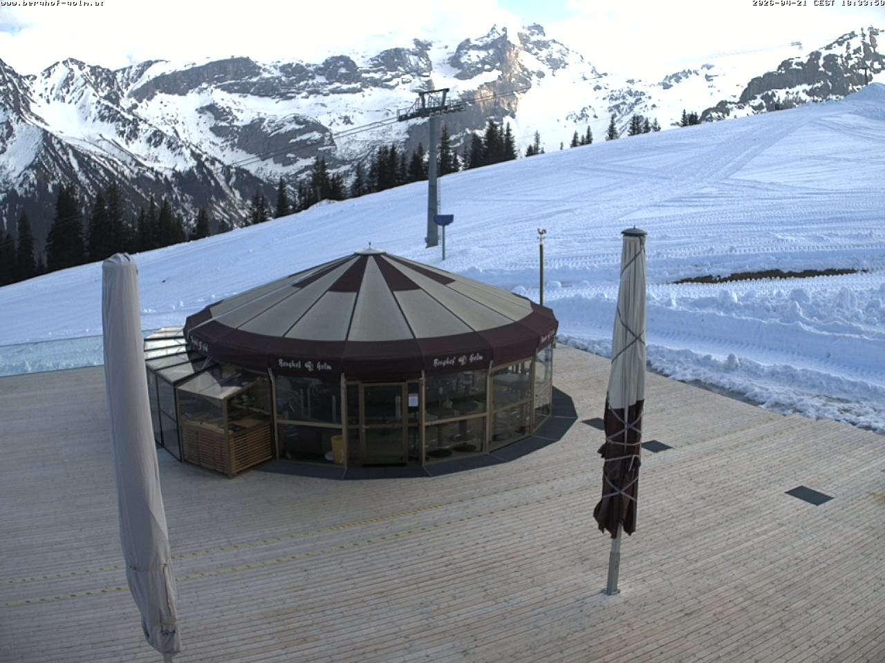 Archiv Foto Webcam Berghof Golm, Vorarlberg