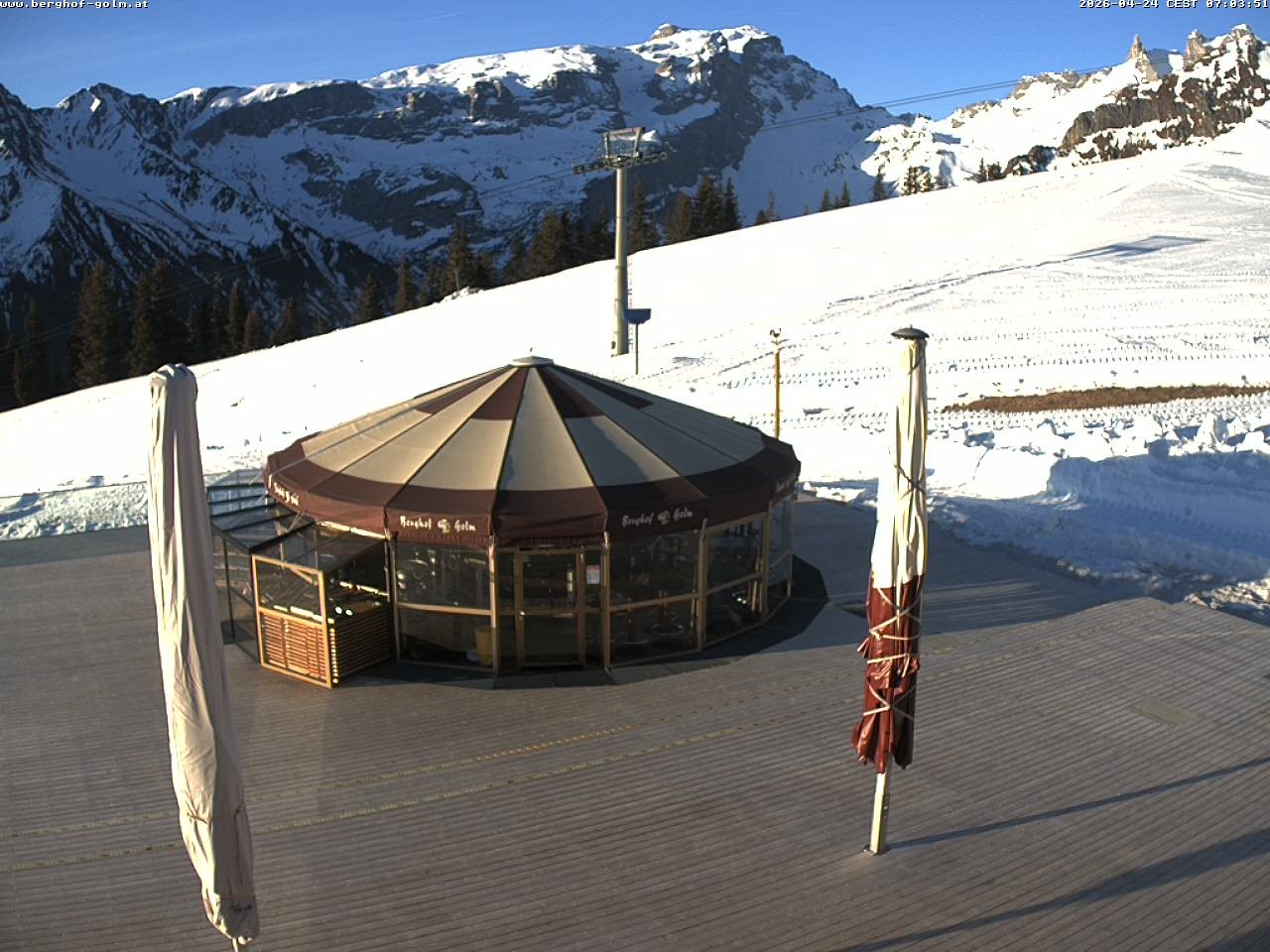 Archiv Foto Webcam Berghof Golm, Vorarlberg