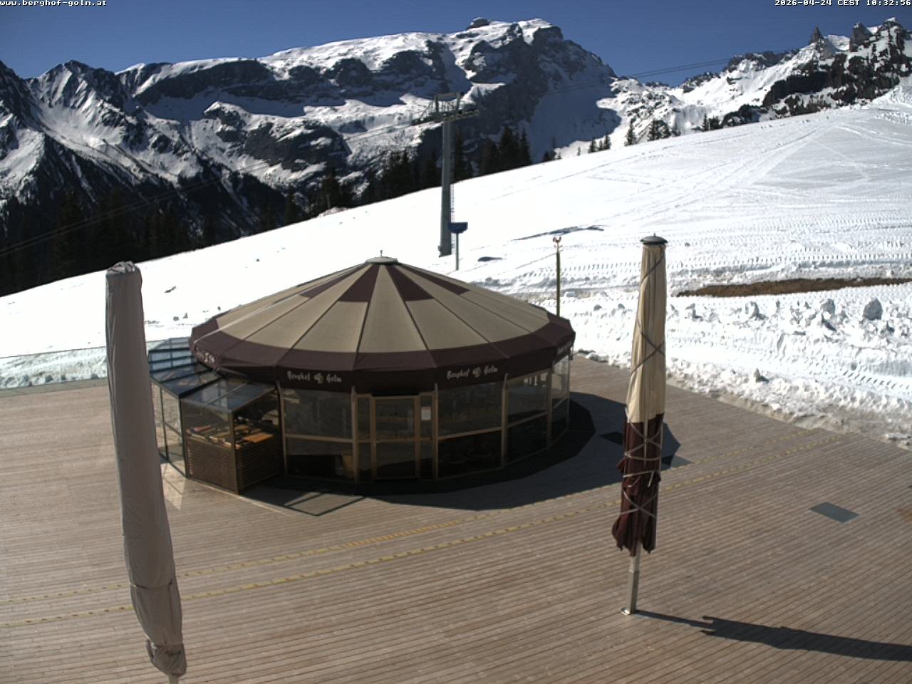 Archiv Foto Webcam Berghof Golm, Vorarlberg