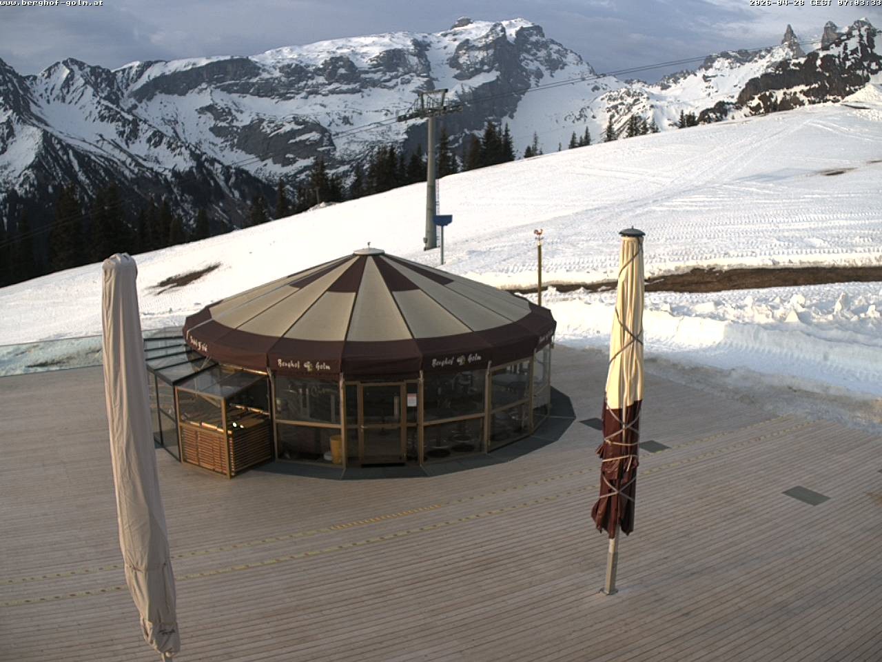 Archiv Foto Webcam Berghof Golm, Vorarlberg