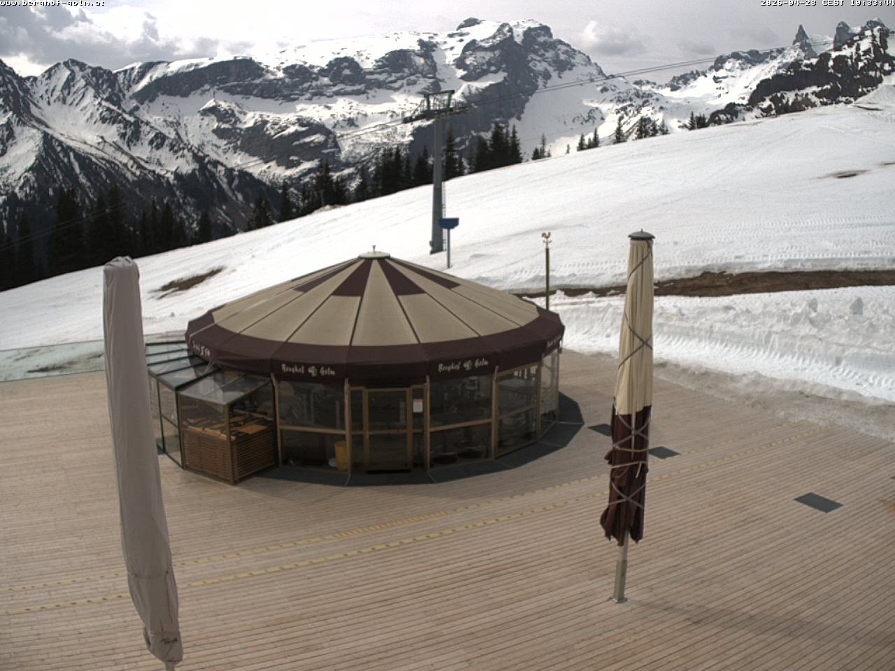 Archiv Foto Webcam Berghof Golm, Vorarlberg