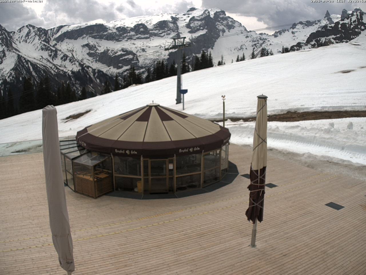 Archiv Foto Webcam Berghof Golm, Vorarlberg