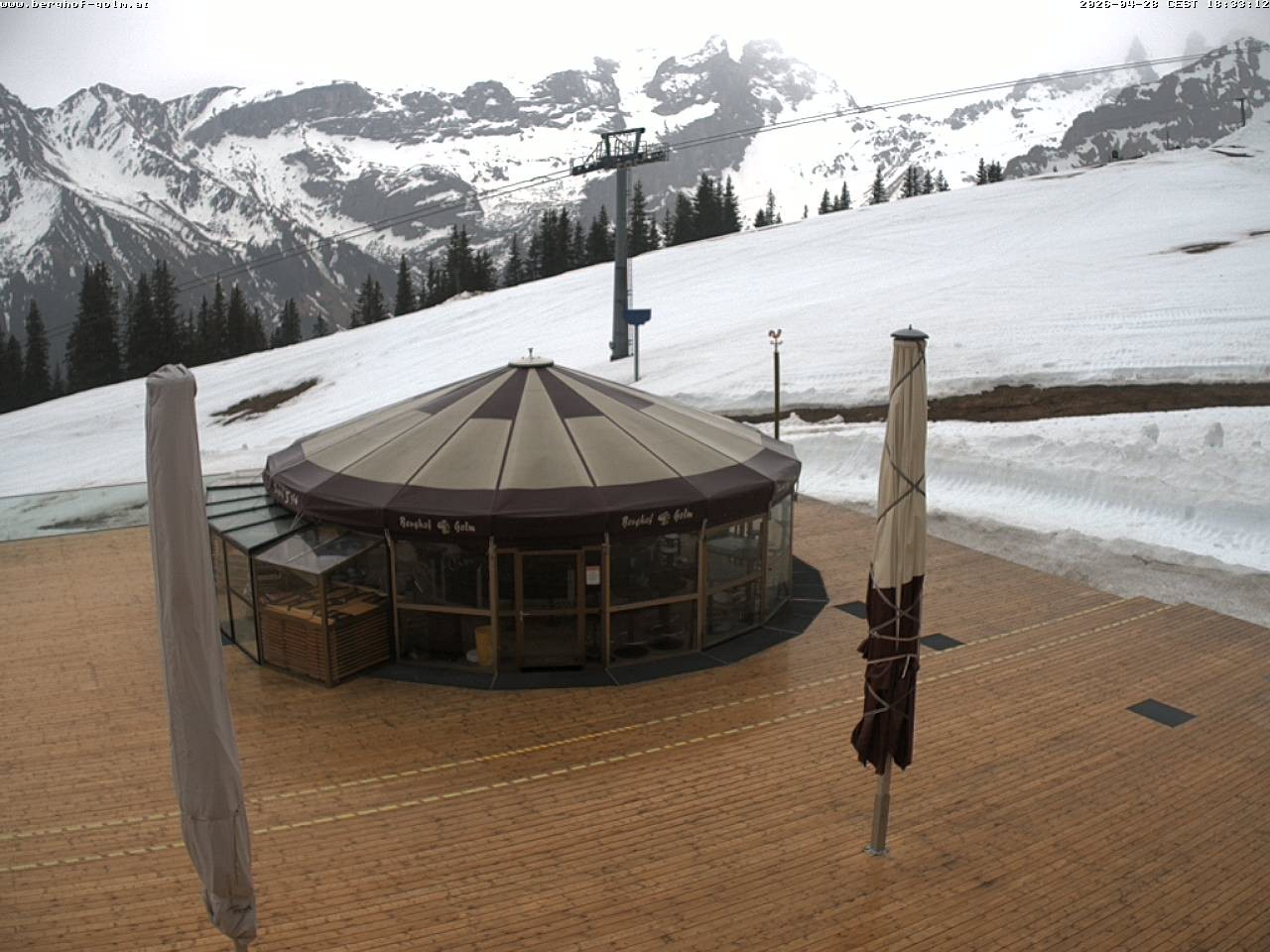 Archiv Foto Webcam Berghof Golm, Vorarlberg