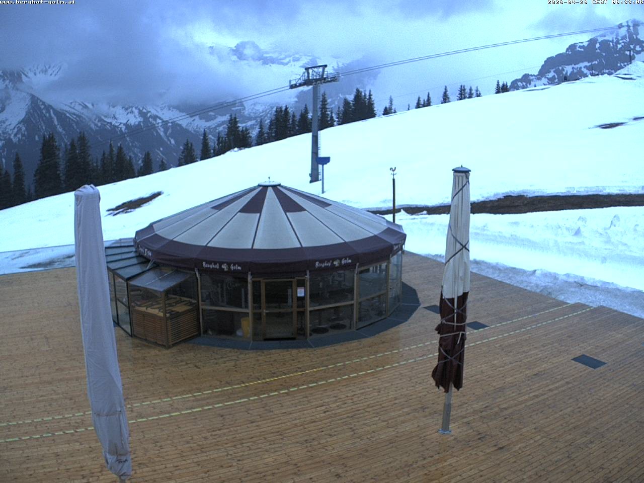 Archiv Foto Webcam Berghof Golm, Vorarlberg