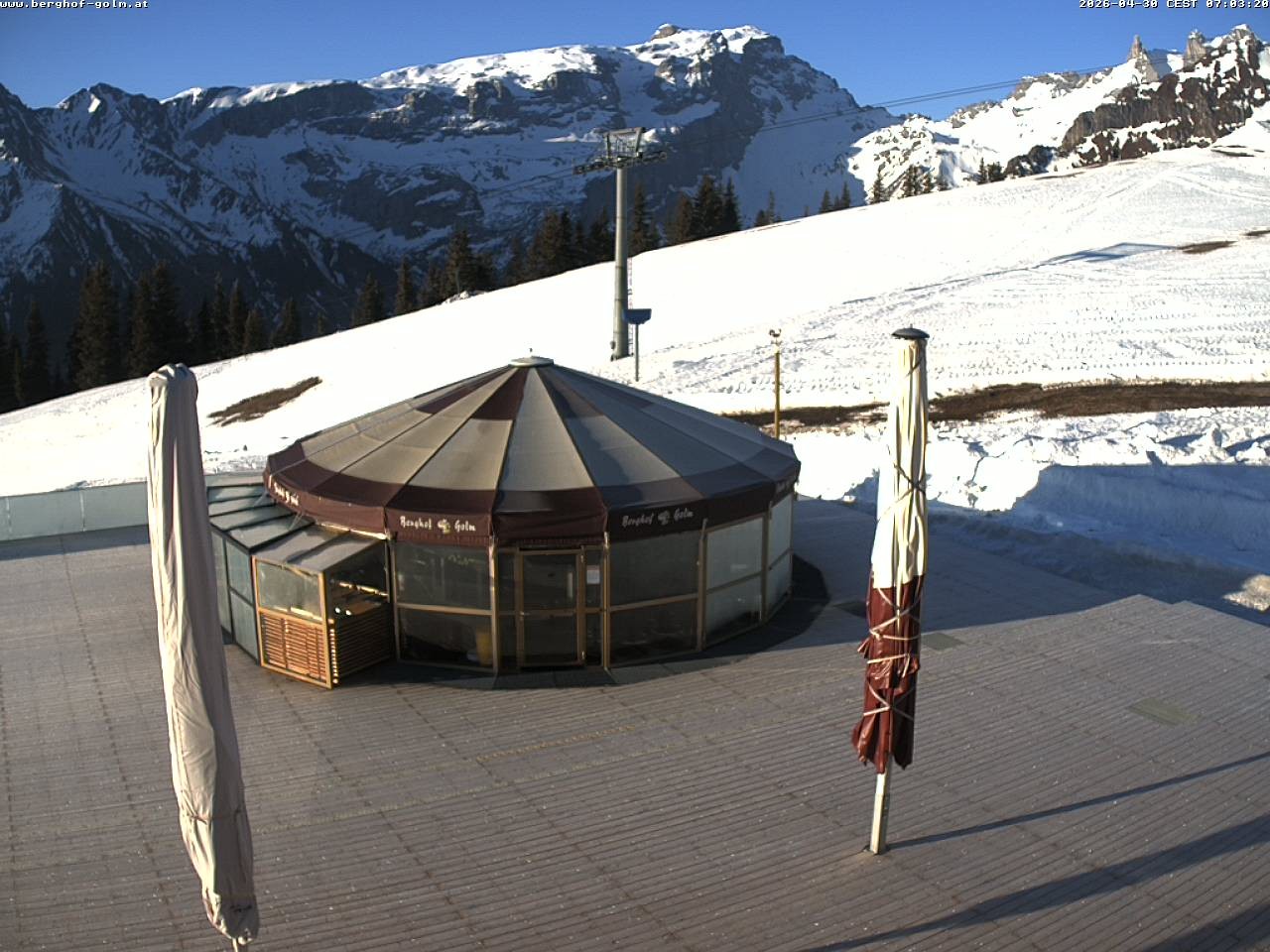 Archiv Foto Webcam Berghof Golm, Vorarlberg