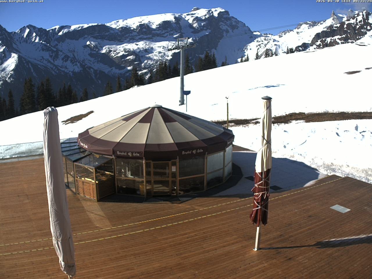 Archiv Foto Webcam Berghof Golm, Vorarlberg