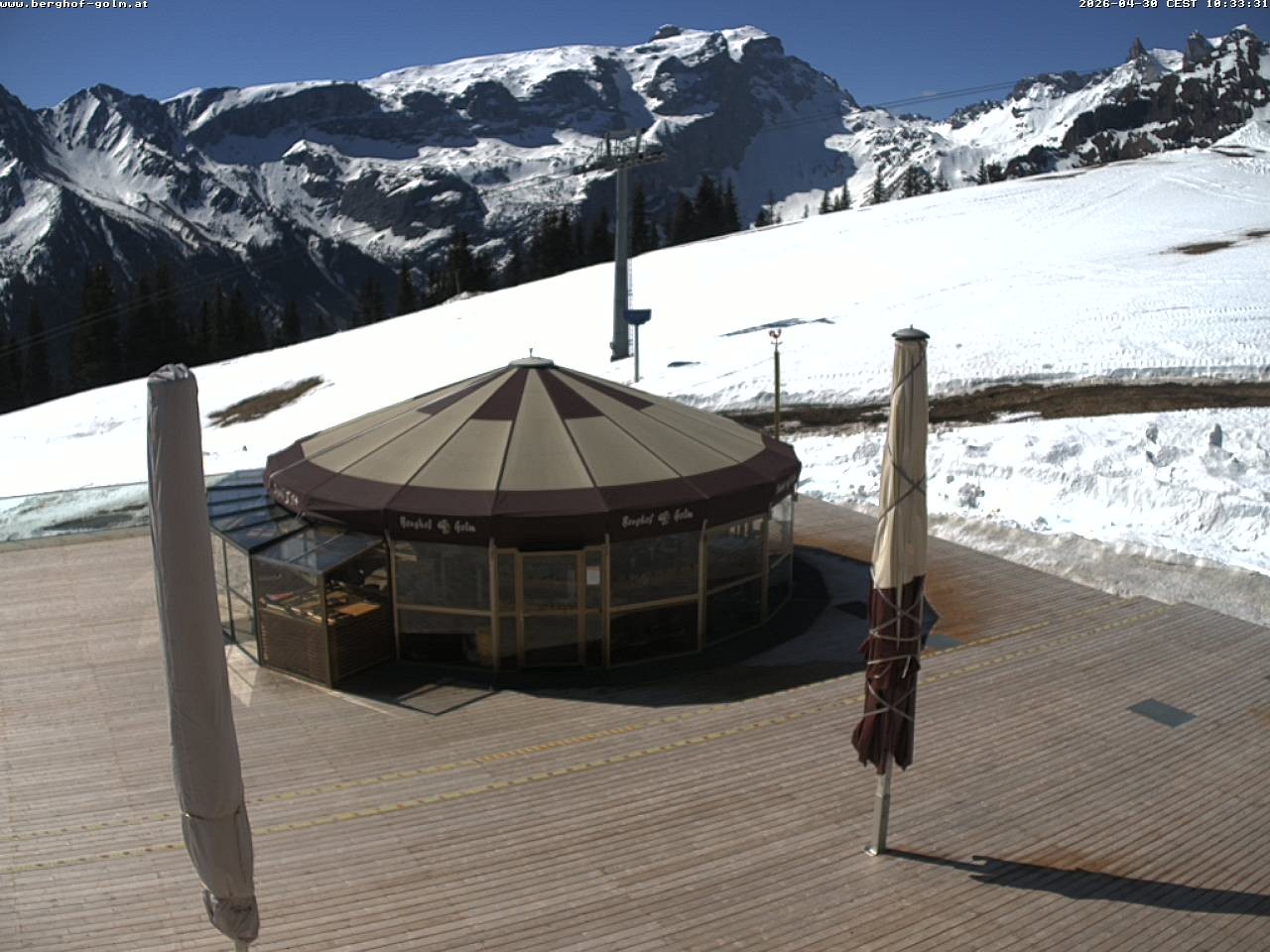 Archiv Foto Webcam Berghof Golm, Vorarlberg