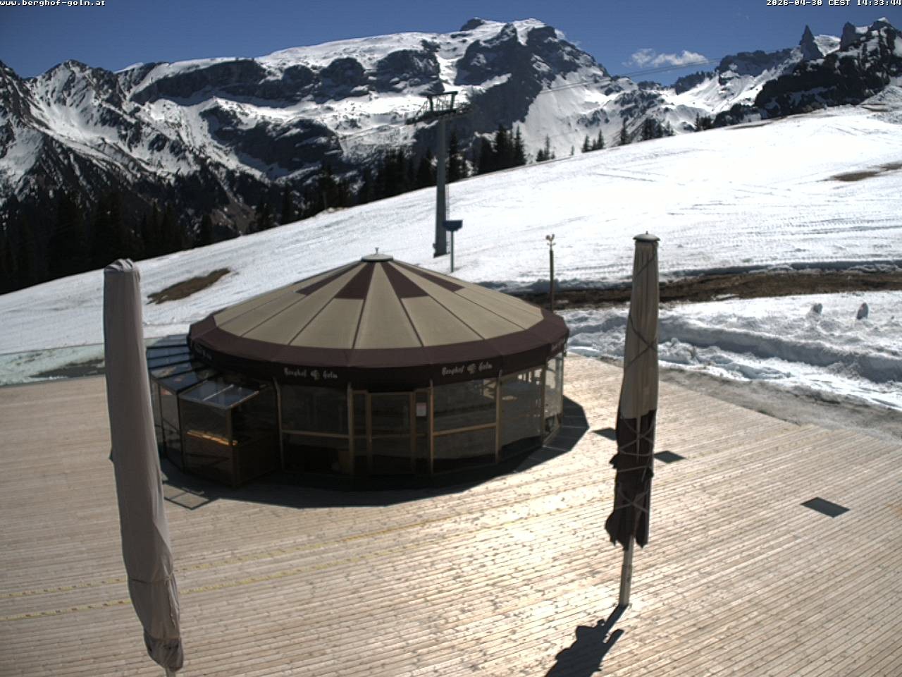 Archiv Foto Webcam Berghof Golm, Vorarlberg