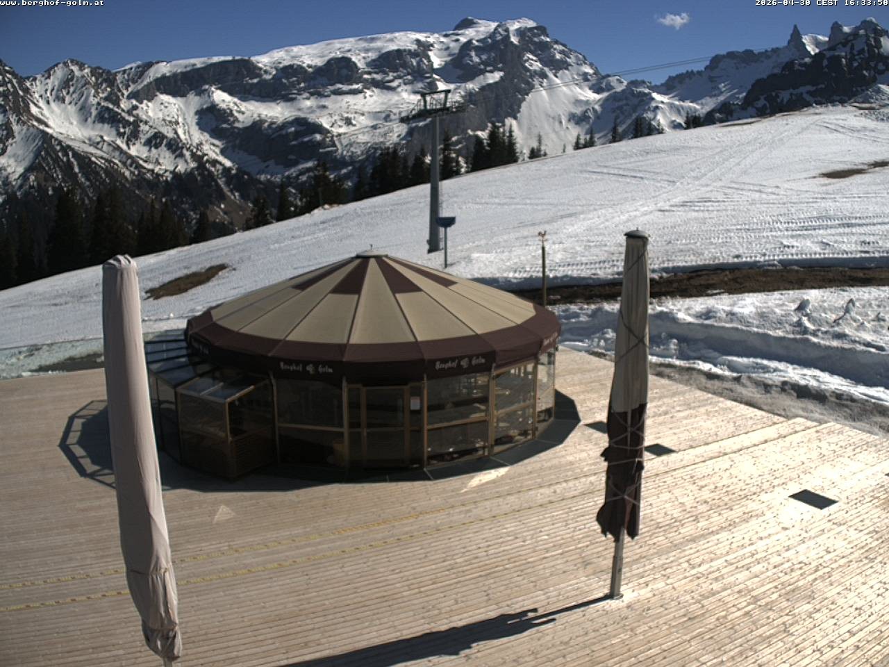 Archiv Foto Webcam Berghof Golm, Vorarlberg