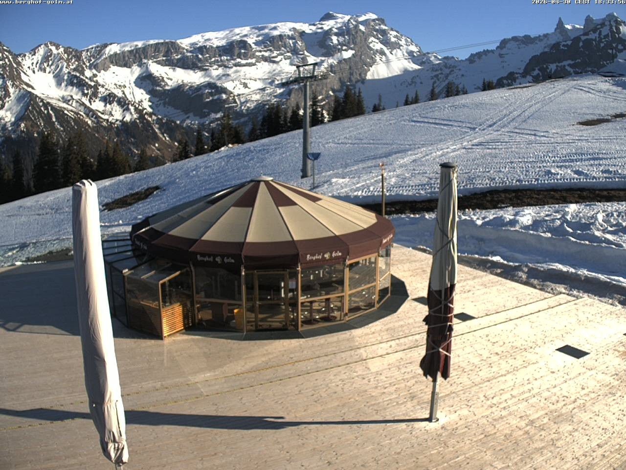 Archiv Foto Webcam Berghof Golm, Vorarlberg