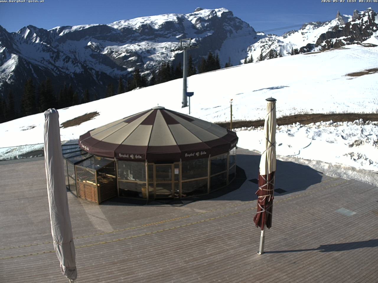 Archiv Foto Webcam Berghof Golm, Vorarlberg