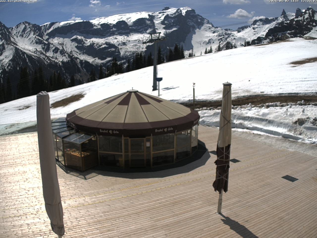 Archiv Foto Webcam Berghof Golm, Vorarlberg