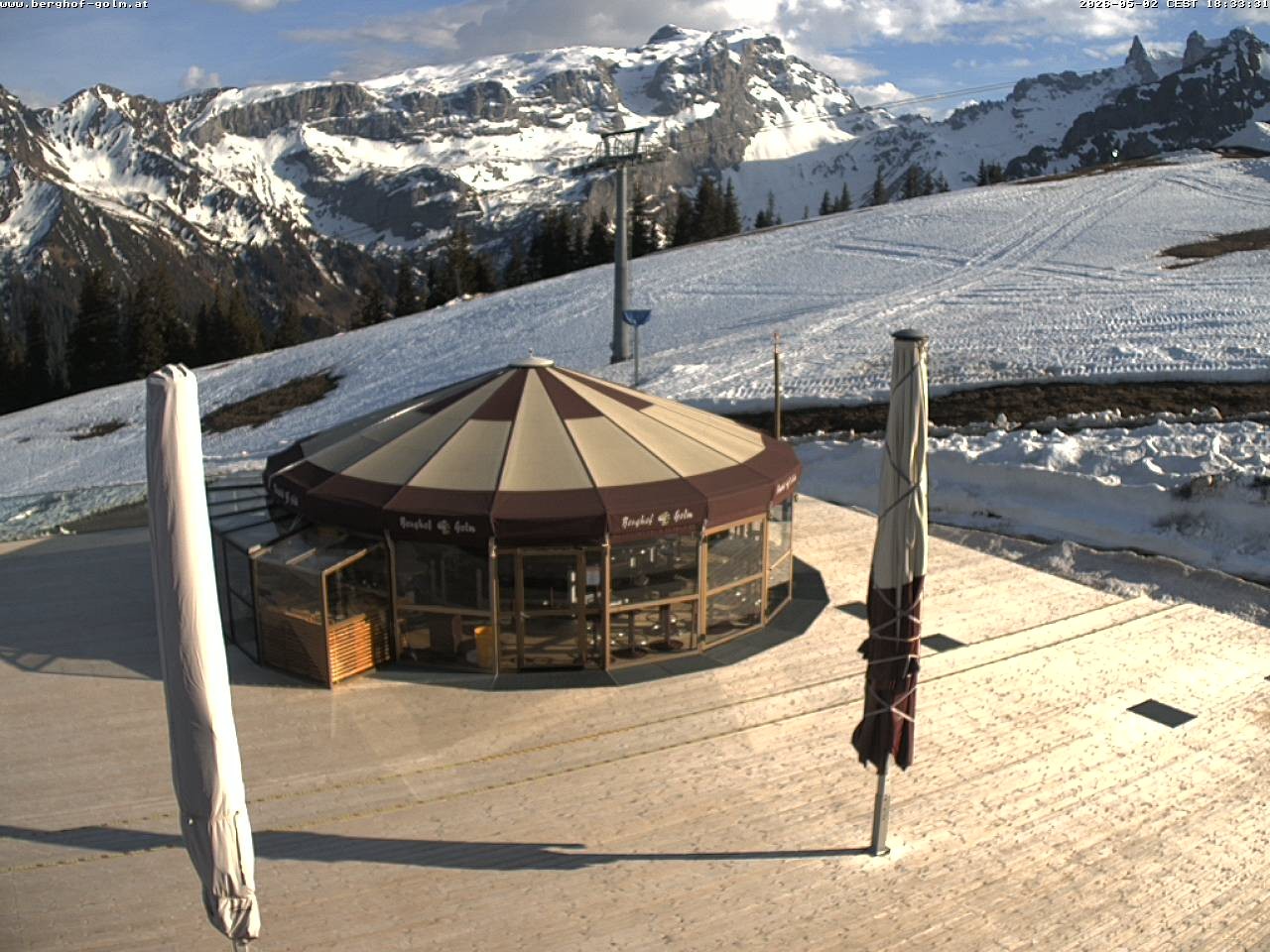 Archiv Foto Webcam Berghof Golm, Vorarlberg