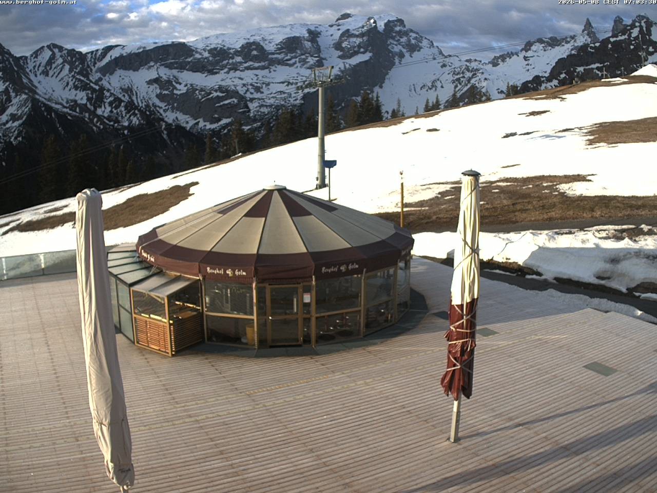 Archiv Foto Webcam Berghof Golm, Vorarlberg