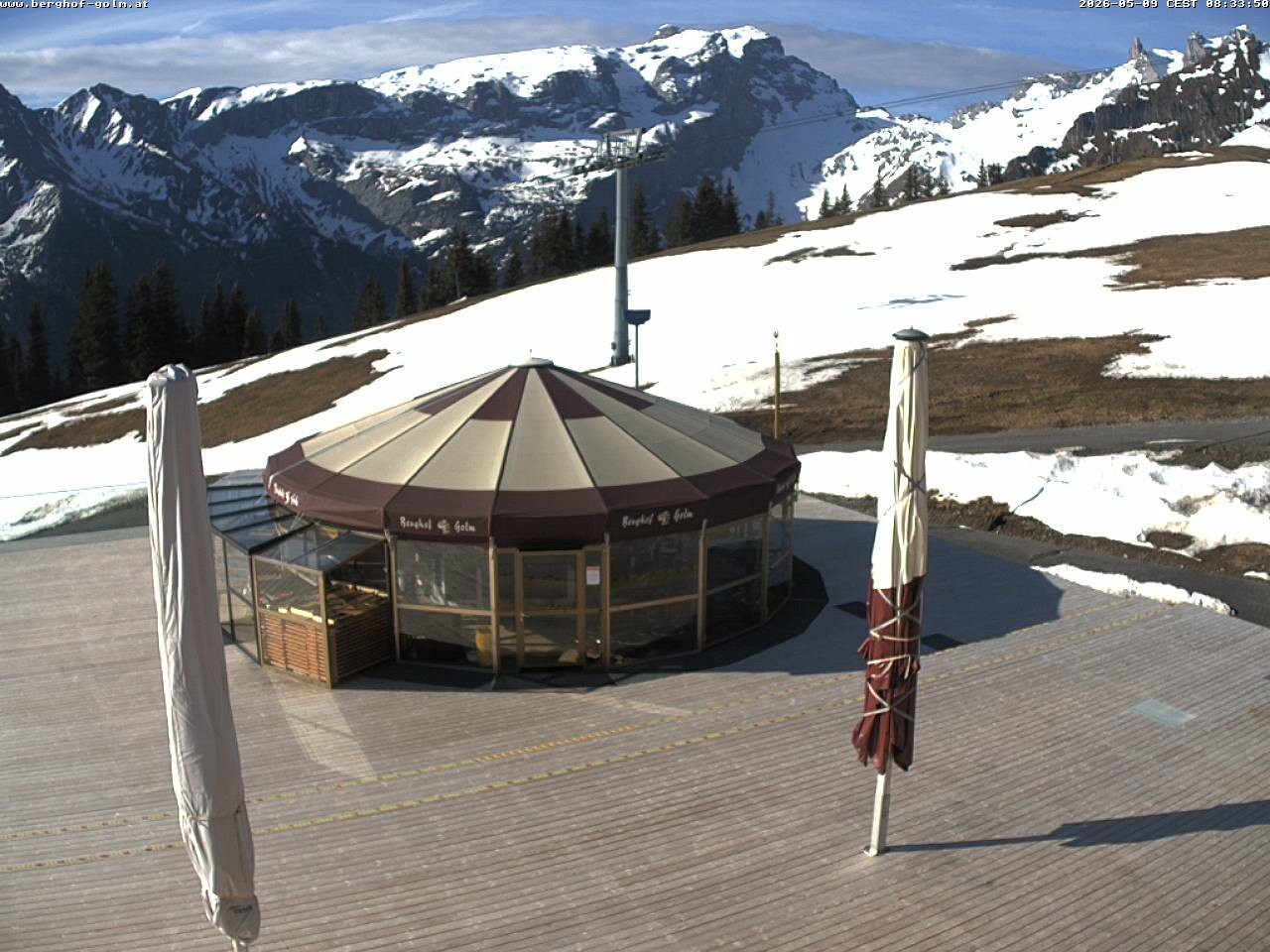 Archiv Foto Webcam Berghof Golm, Vorarlberg