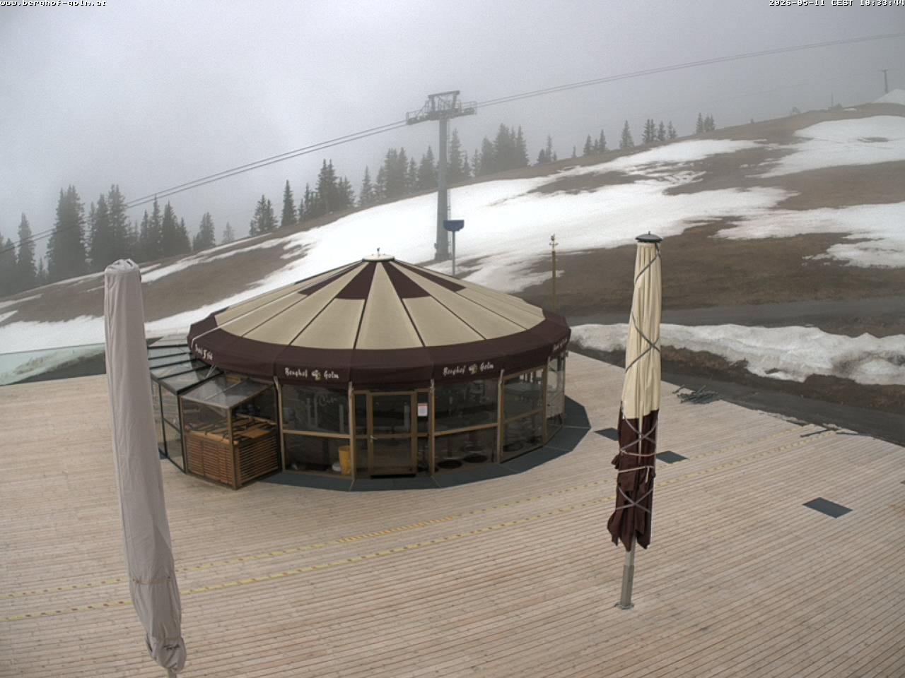 Archived image Webcam mountain restaurant "Berghof Golm", Vorarlberg