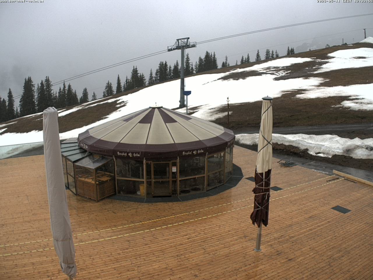Archived image Webcam mountain restaurant "Berghof Golm", Vorarlberg