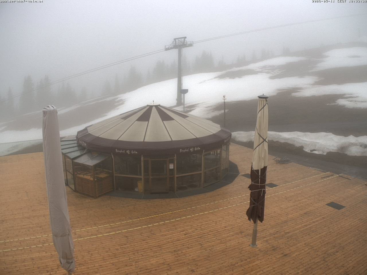 Archived image Webcam mountain restaurant "Berghof Golm", Vorarlberg