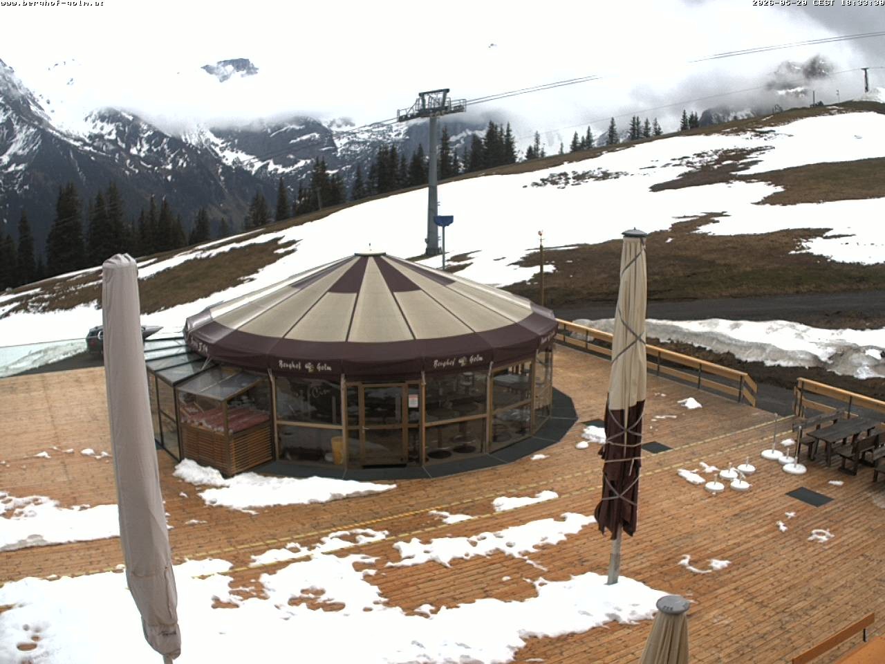 Archiv Foto Webcam Berghof Golm, Vorarlberg