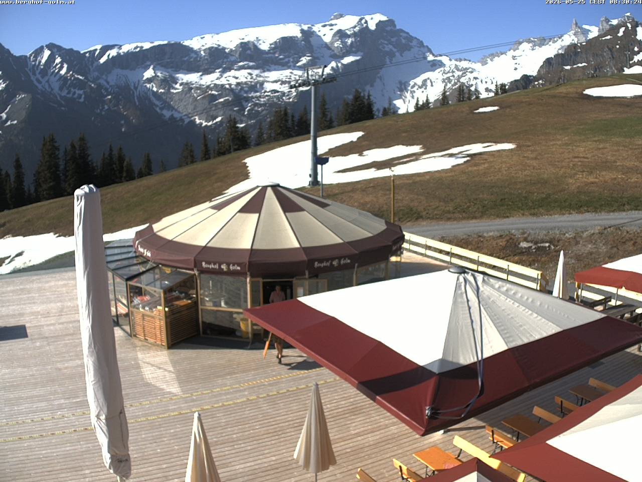 Archiv Foto Webcam Berghof Golm, Vorarlberg