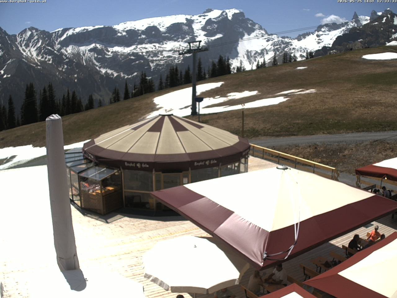 Archiv Foto Webcam Berghof Golm, Vorarlberg