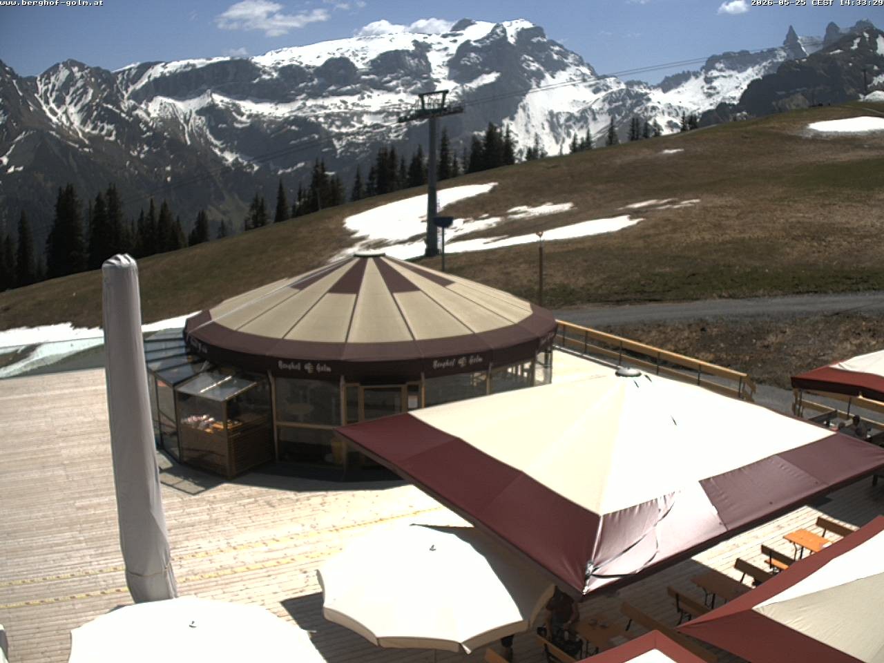 Archiv Foto Webcam Berghof Golm, Vorarlberg