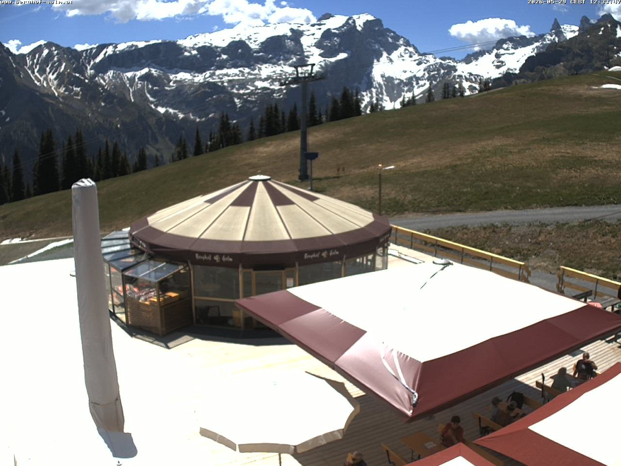 Archived image Webcam mountain restaurant "Berghof Golm", Vorarlberg