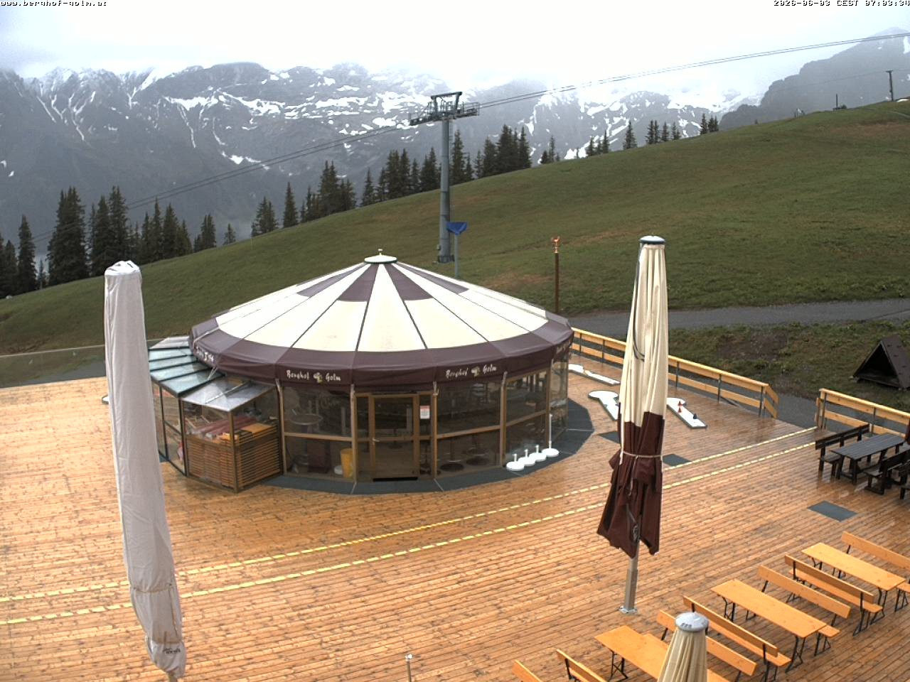 Archiv Foto Webcam Berghof Golm, Vorarlberg