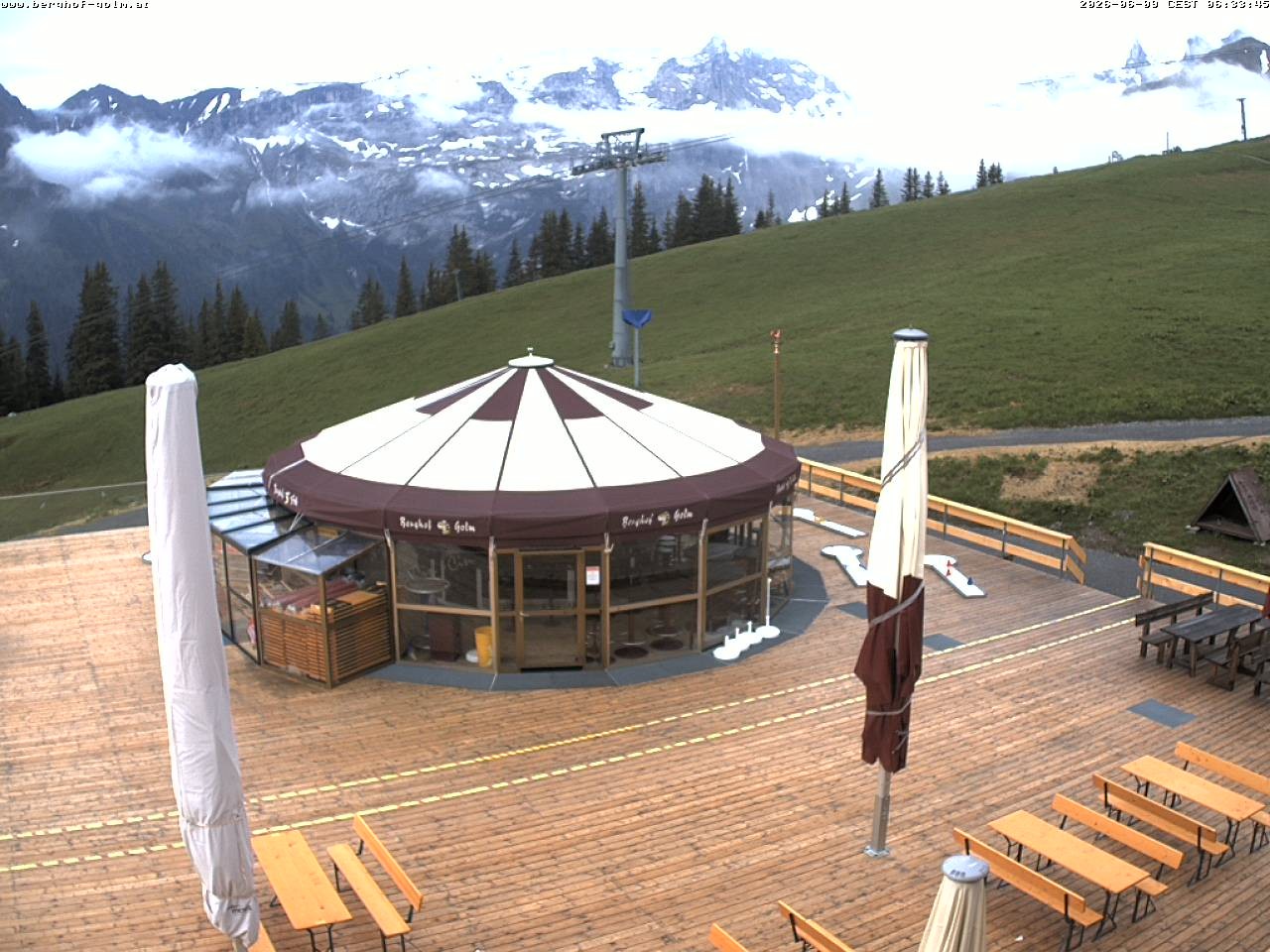 Archiv Foto Webcam Berghof Golm, Vorarlberg