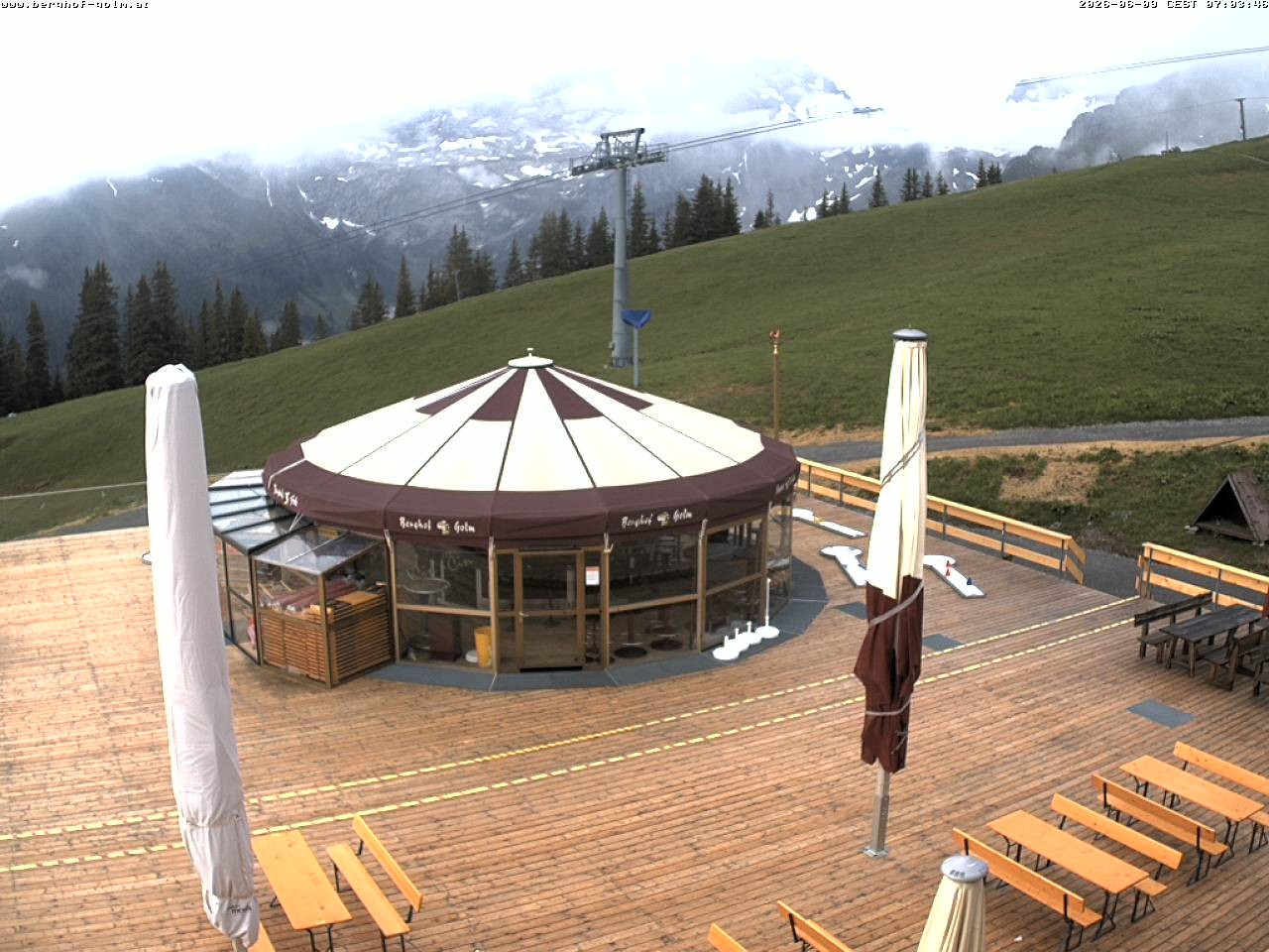 Archiv Foto Webcam Berghof Golm, Vorarlberg