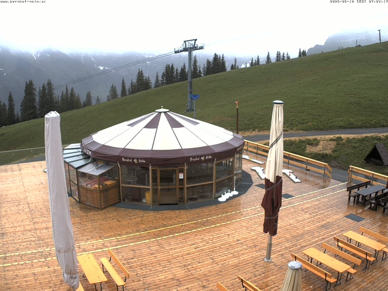 Archiv Foto Webcam Berghof Golm, Vorarlberg