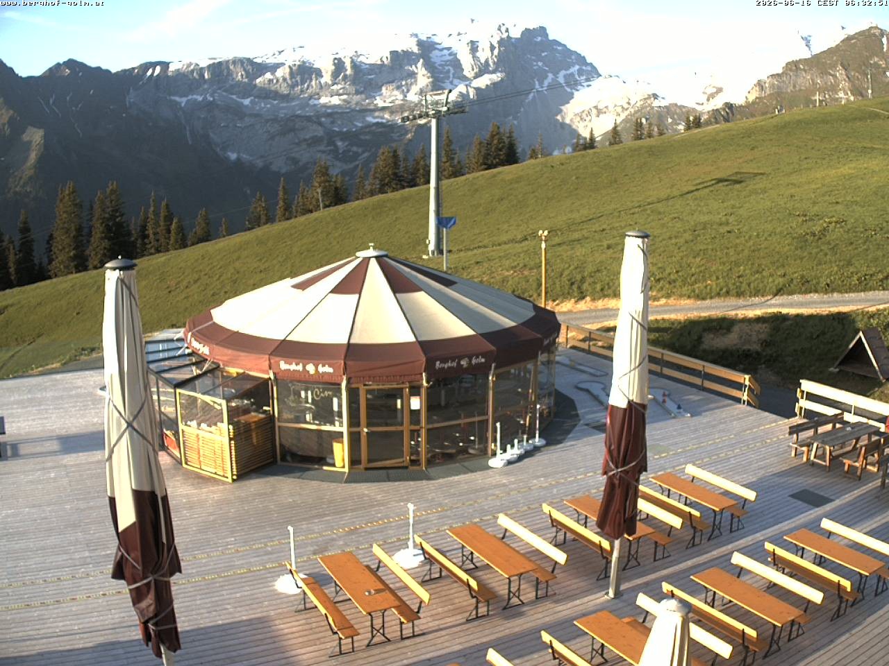 Archiv Foto Webcam Berghof Golm, Vorarlberg