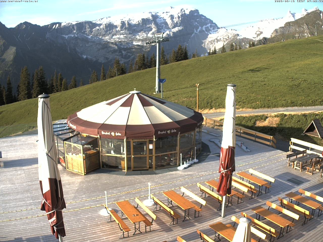Archiv Foto Webcam Berghof Golm, Vorarlberg