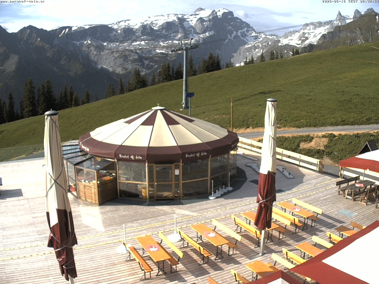 Archiv Foto Webcam Berghof Golm, Vorarlberg