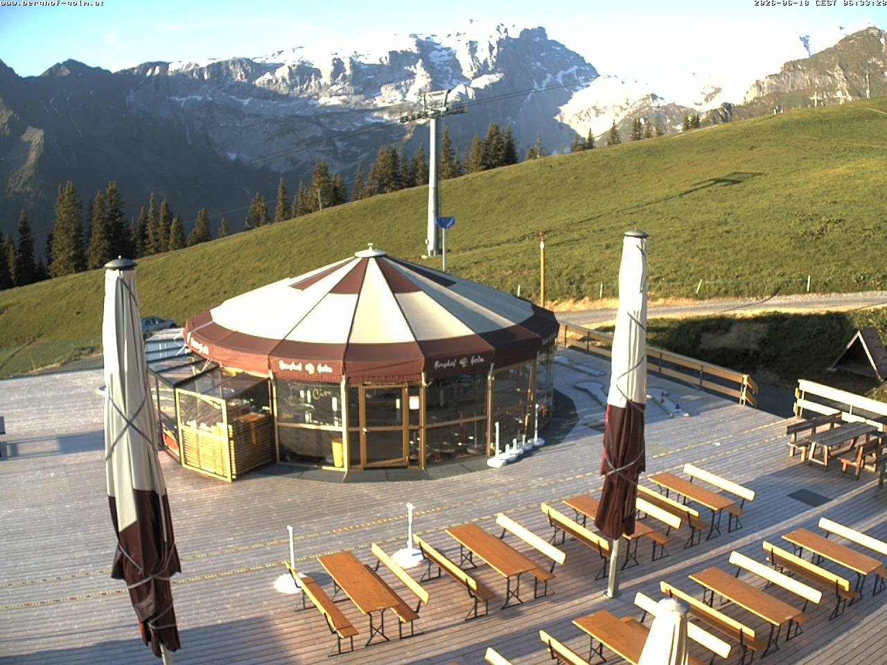 Archiv Foto Webcam Berghof Golm, Vorarlberg