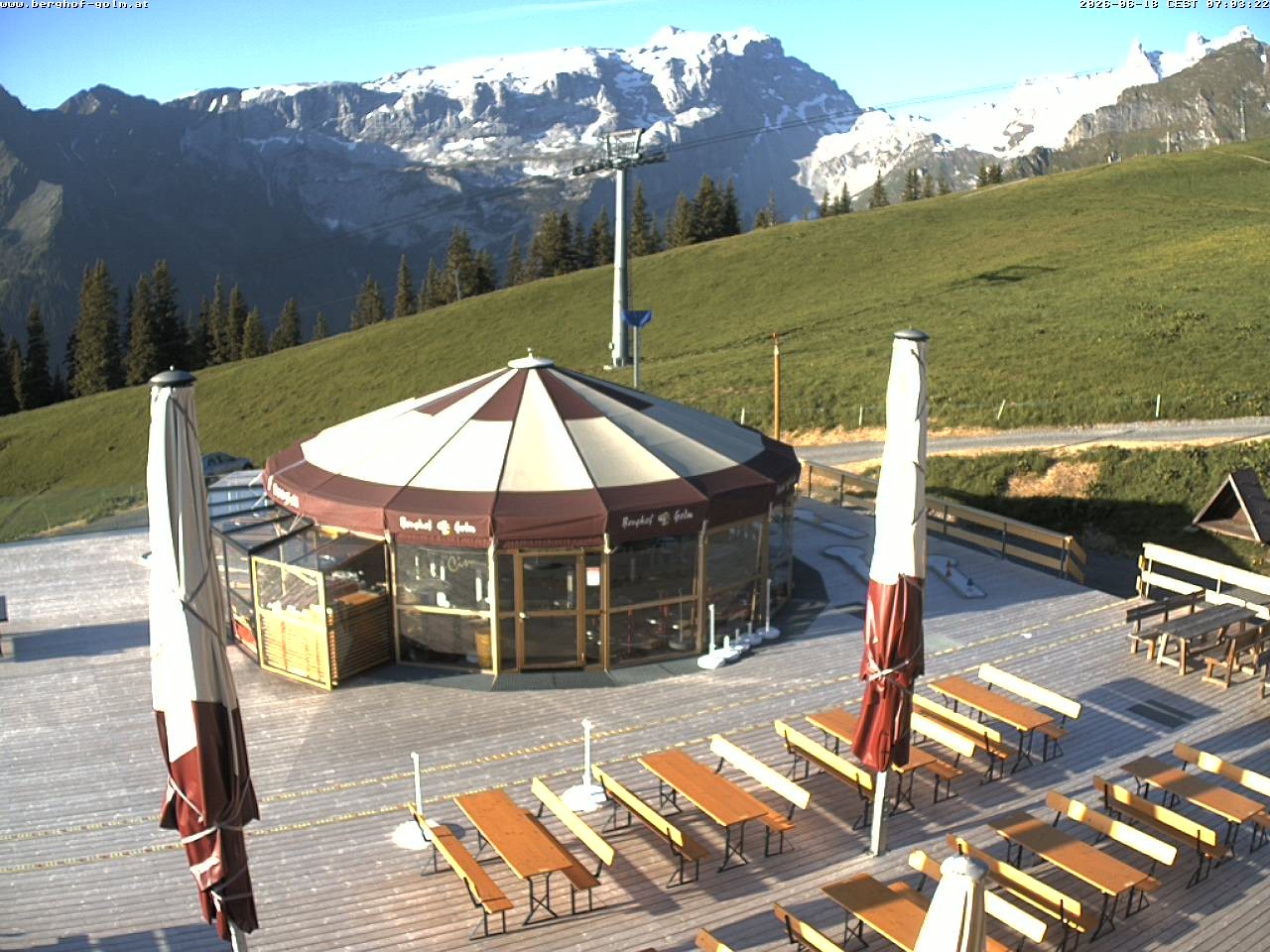Archiv Foto Webcam Berghof Golm, Vorarlberg