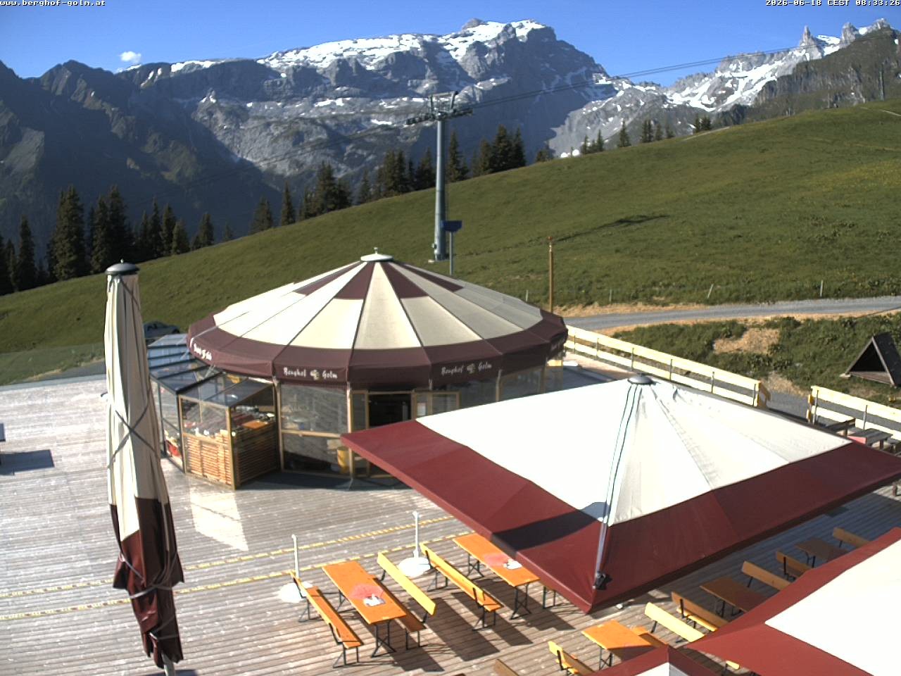 Archiv Foto Webcam Berghof Golm, Vorarlberg