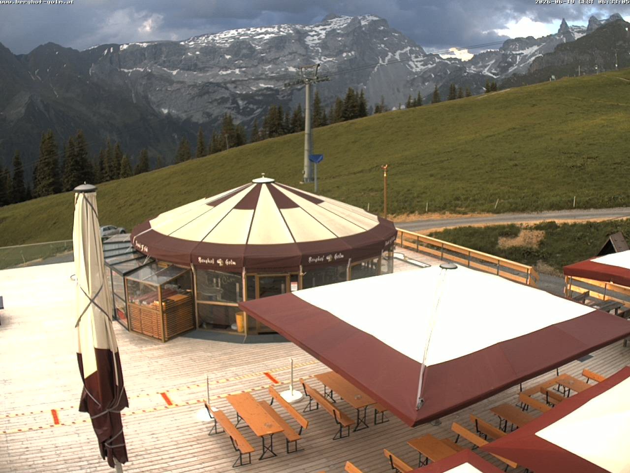 Archiv Foto Webcam Berghof Golm, Vorarlberg