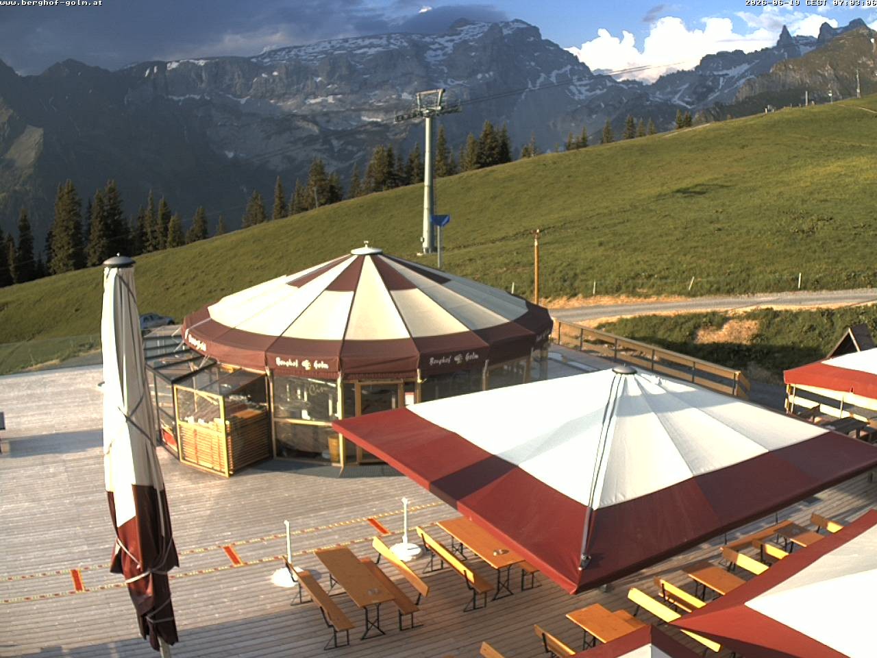 Archiv Foto Webcam Berghof Golm, Vorarlberg