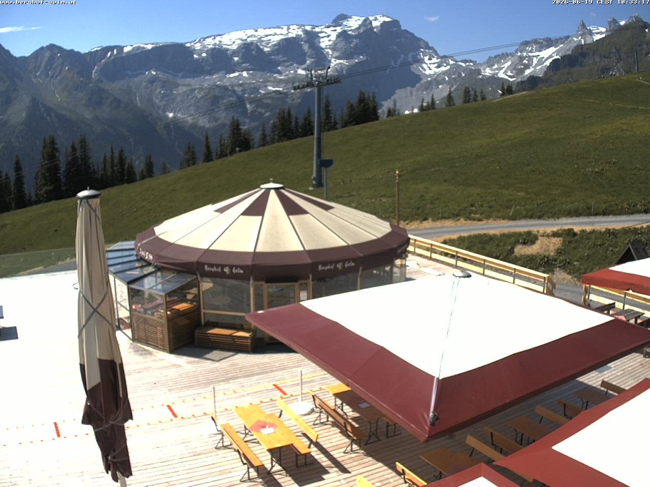 Archiv Foto Webcam Berghof Golm, Vorarlberg