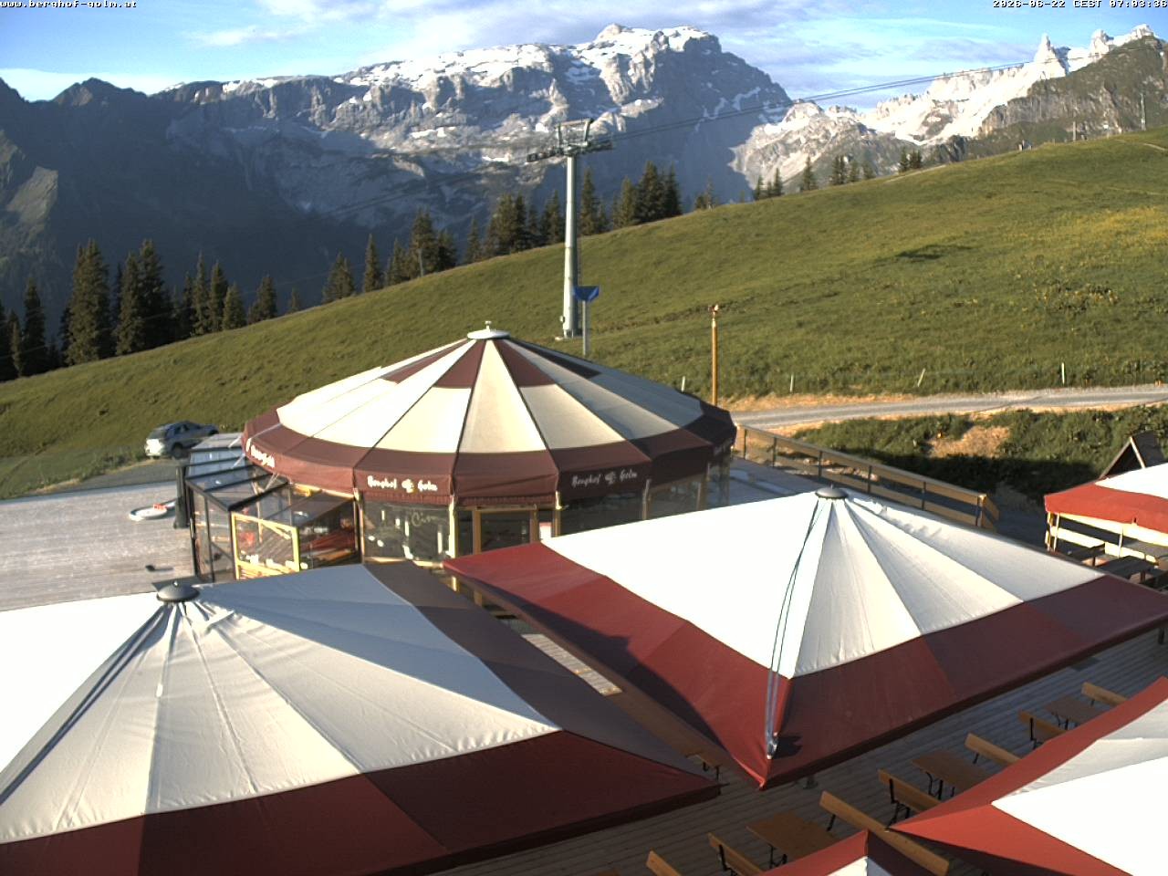 Archiv Foto Webcam Berghof Golm, Vorarlberg