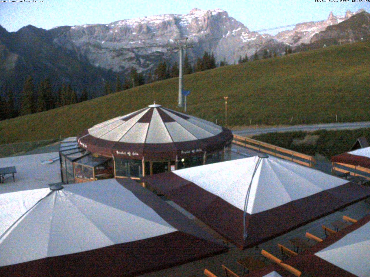Archived image Webcam mountain restaurant "Berghof Golm", Vorarlberg