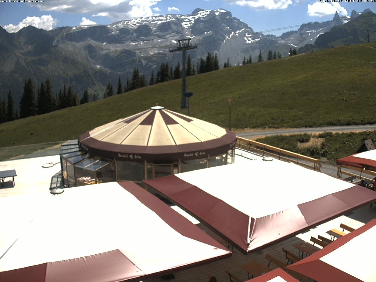 Archiv Foto Webcam Berghof Golm, Vorarlberg