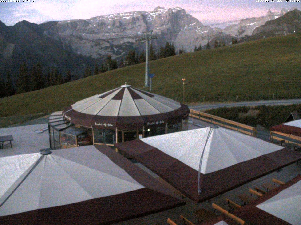 Archived image Webcam mountain restaurant "Berghof Golm", Vorarlberg