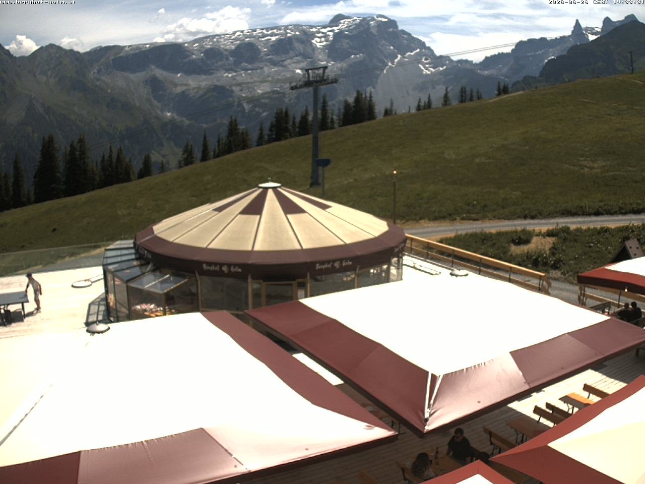 Archiv Foto Webcam Berghof Golm, Vorarlberg