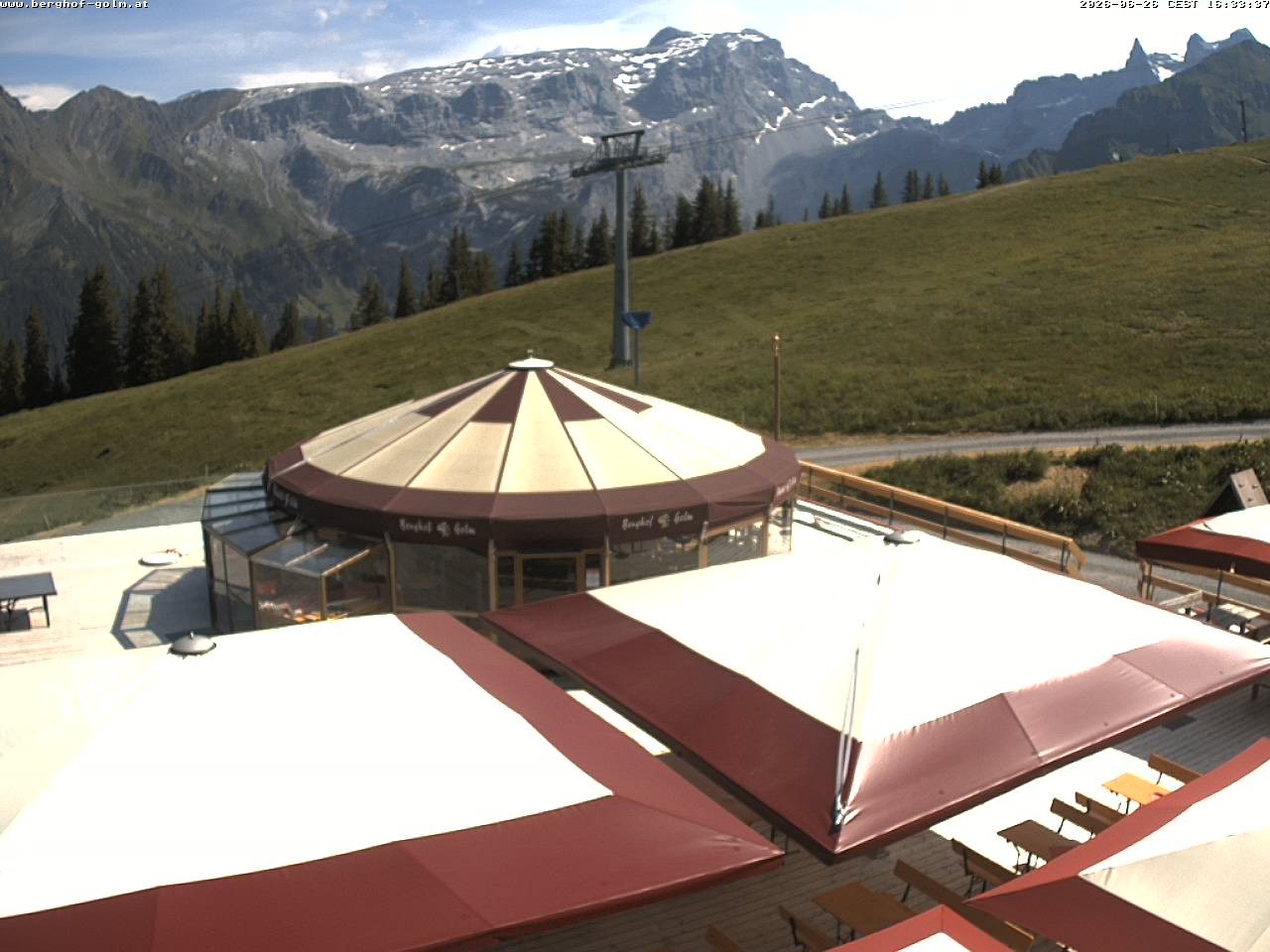 Archiv Foto Webcam Berghof Golm, Vorarlberg
