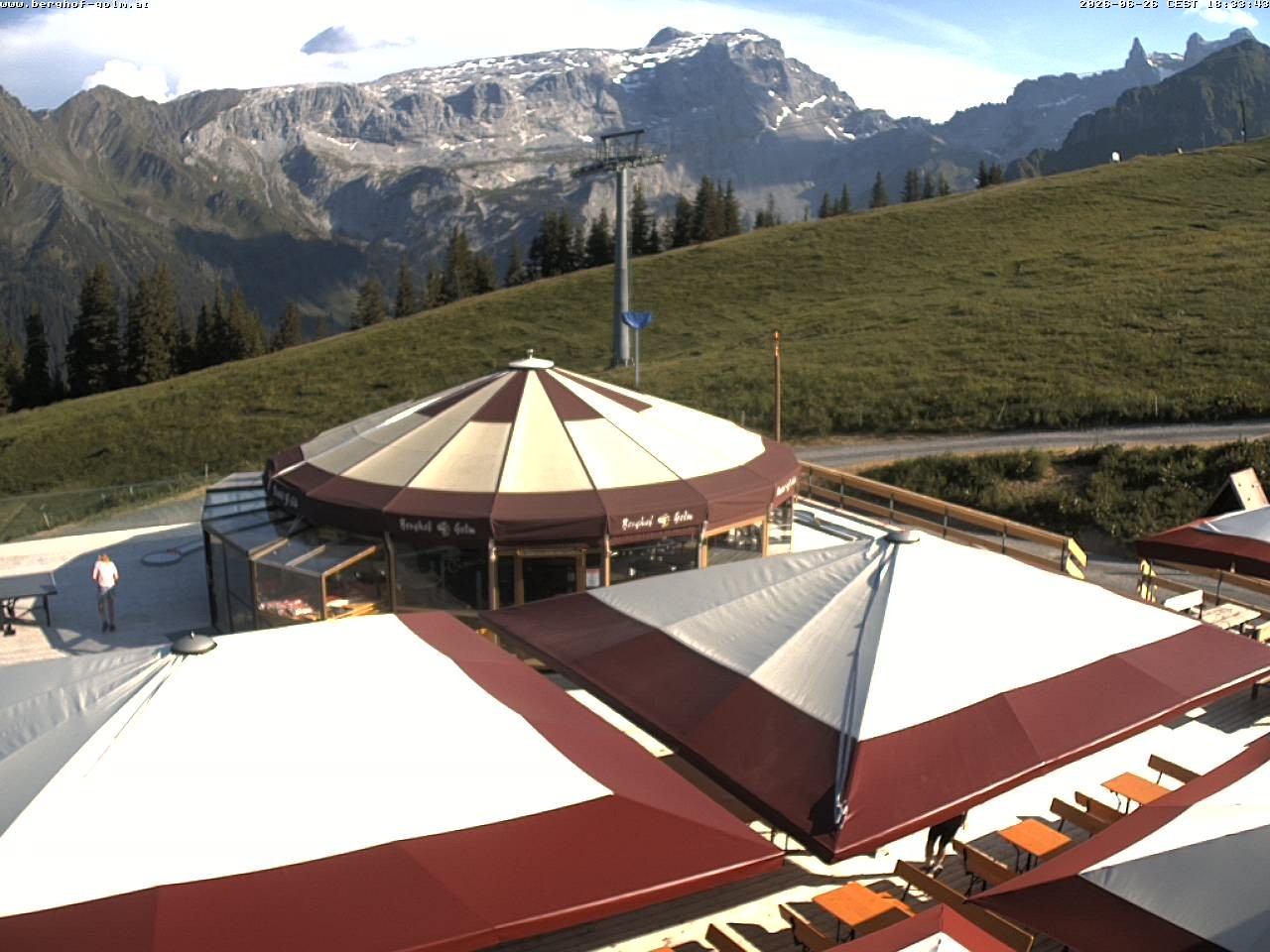 Archiv Foto Webcam Berghof Golm, Vorarlberg