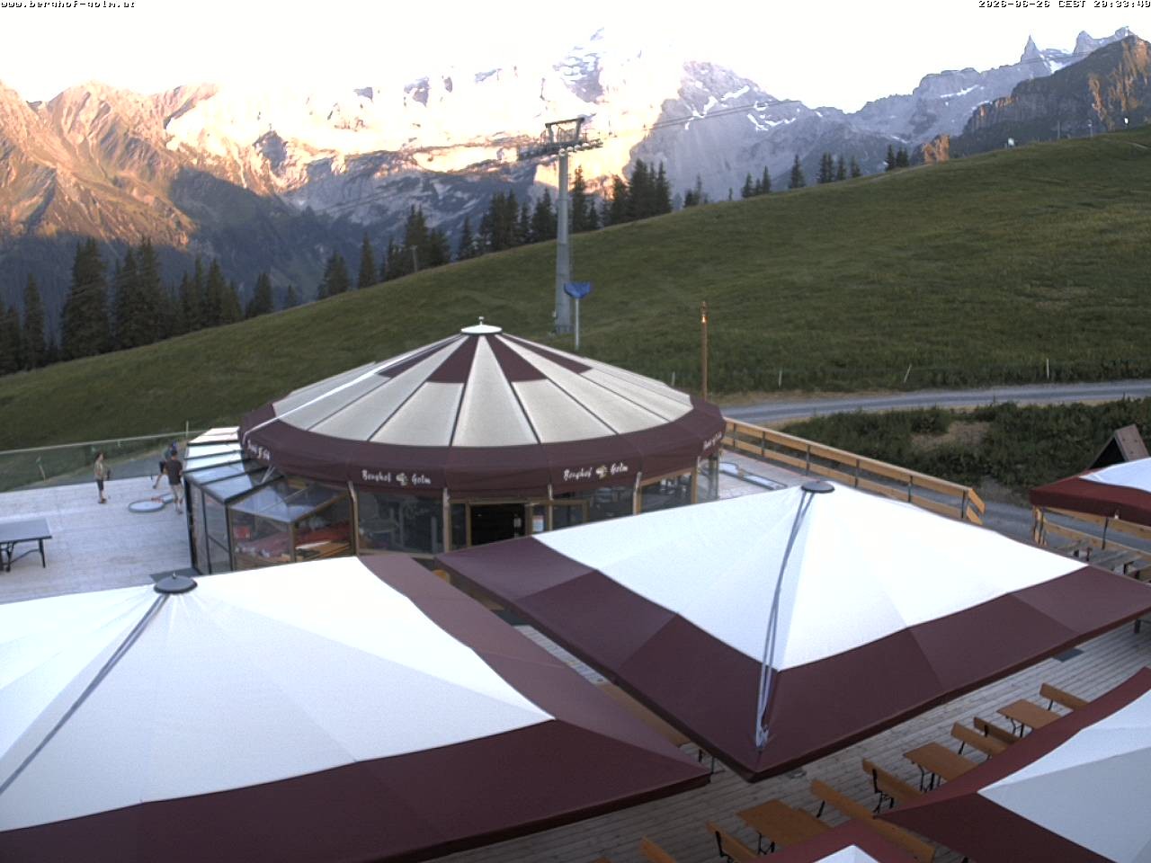 Archiv Foto Webcam Berghof Golm, Vorarlberg