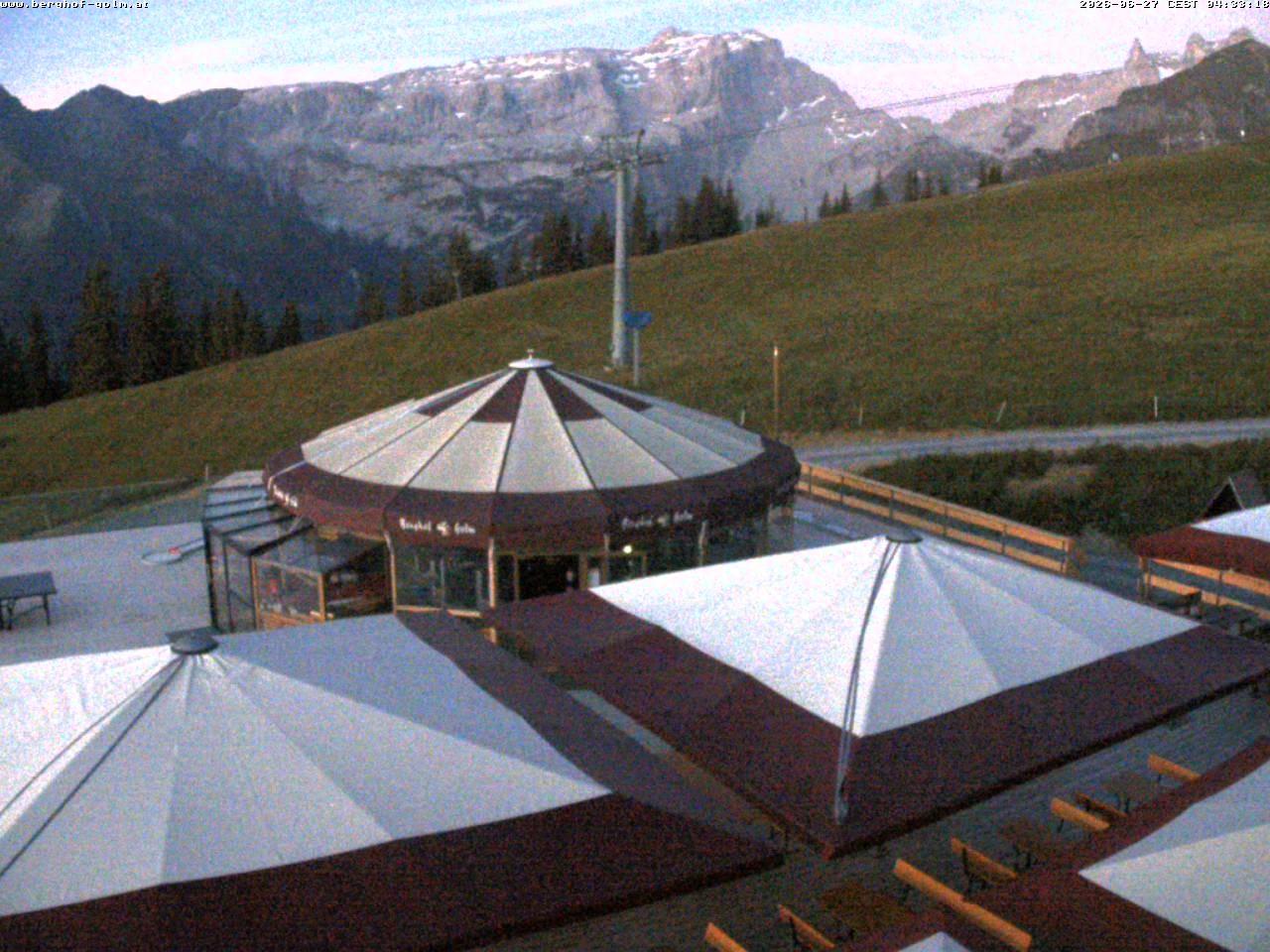 Archived image Webcam mountain restaurant "Berghof Golm", Vorarlberg